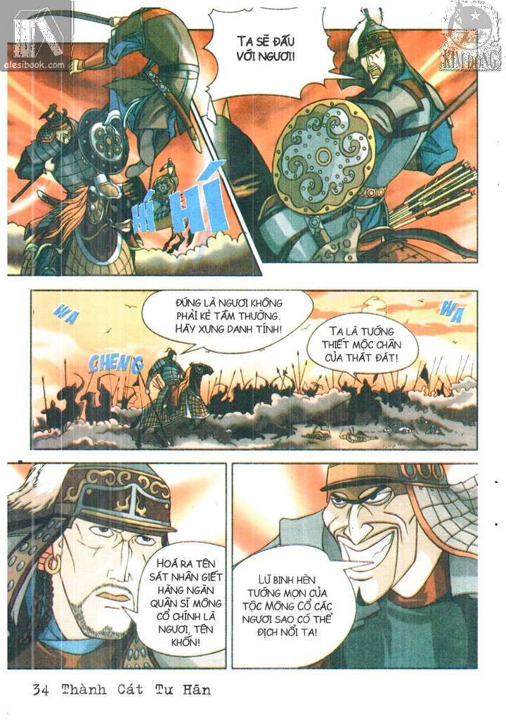 thành cát tư hãn chapter 2 8