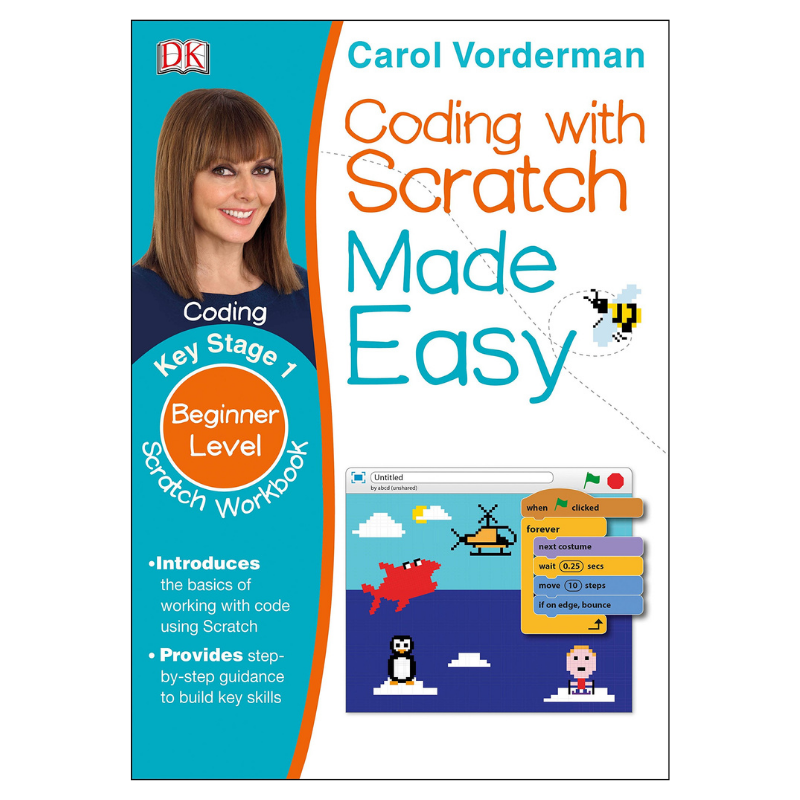 Sách Coding with Scratch Made Easy, Ages 5-9