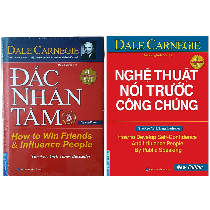 Hình ảnh Combo Đắc nhân tâm + Nghệ thuật nói trước công chúng