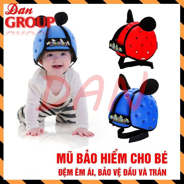 MŨ BẢO HIỂM TẬP ĐI CHO BÉ