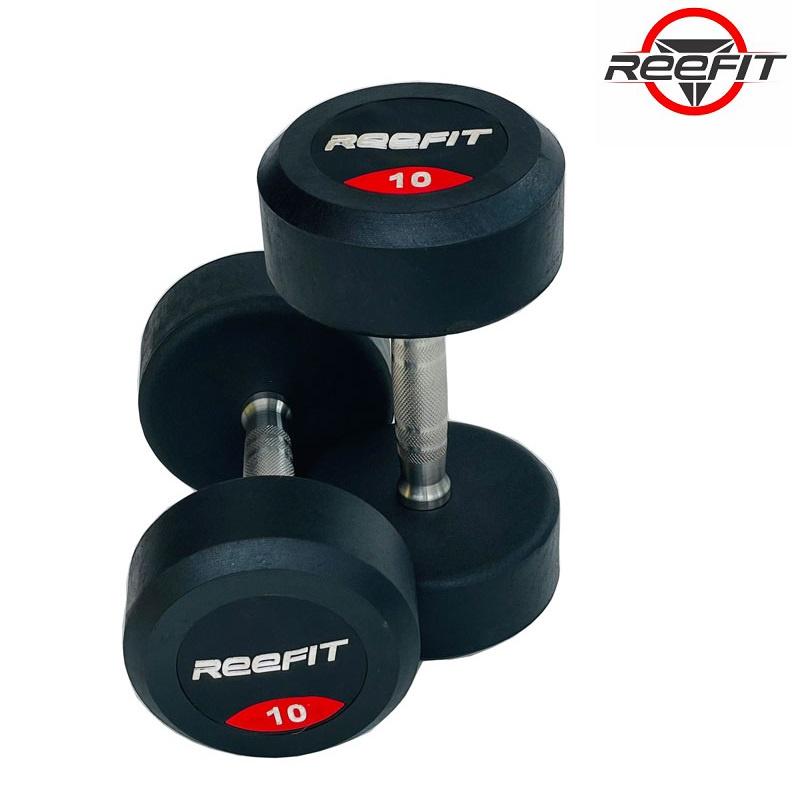 Bộ 2 tạ tay cao su REEFIT 10kg