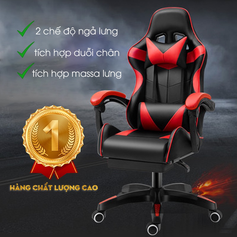 Ghế Gaming, Chơi Game Dày Dặn, Nâng Hạ, Ngả Lưng