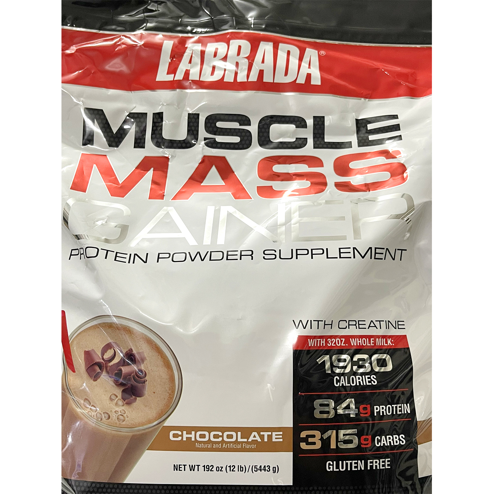 Sữa tăng cân tăng cơ cao cấp Muscle Mass Gainer bịch 5.4 kg hỗ trợ tăng cân tăng cơ nhanh cho người gầy kén ăn, khó hấp thụ thức ăn tự nhiên