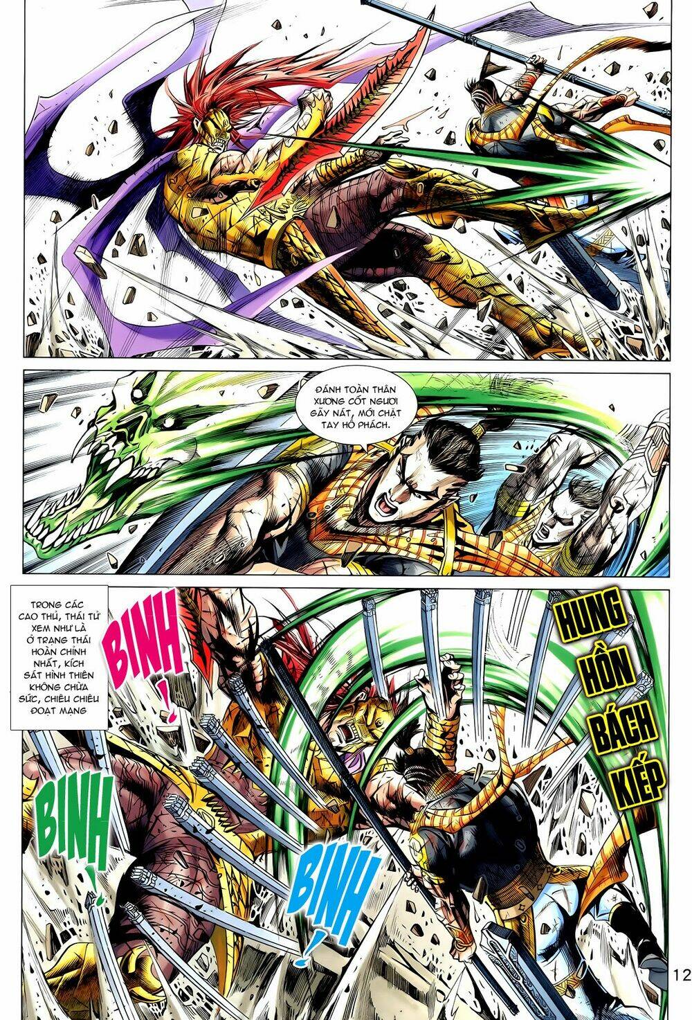 thần binh vấn thiên chapter 24 12