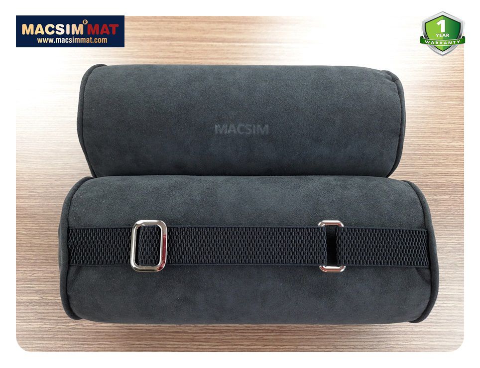 Gối tựa đầu ô tô Alcantara nhãn hiệu Macsim mã HR53