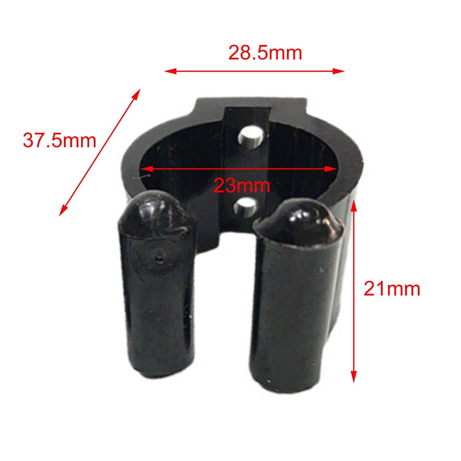 Black fishing rod storage clips accessories Large