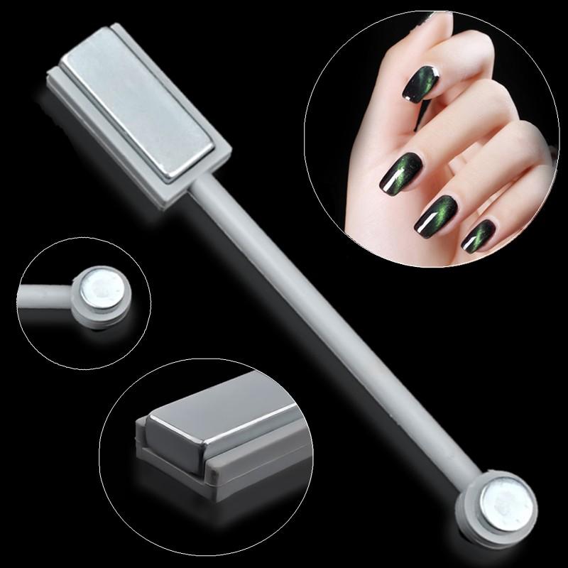 Nam châm mắt mèo 2 đầu dụng cụ tạo hình mắt mèo trên nền sơn chuyên dụng cho dân làm nail