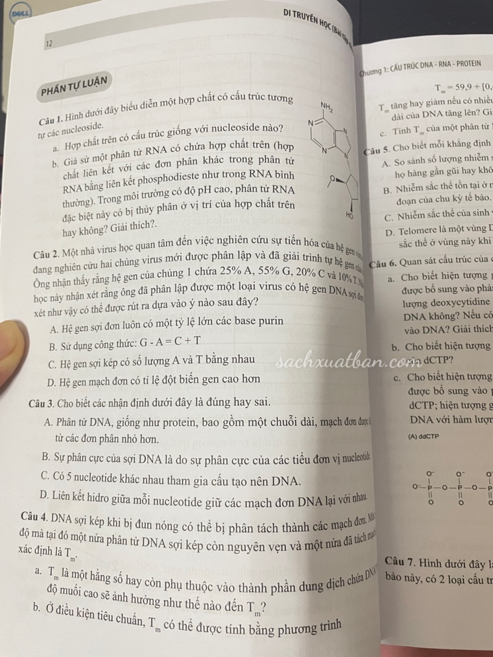 Di Truyền Học - Bài tập chuyên đề