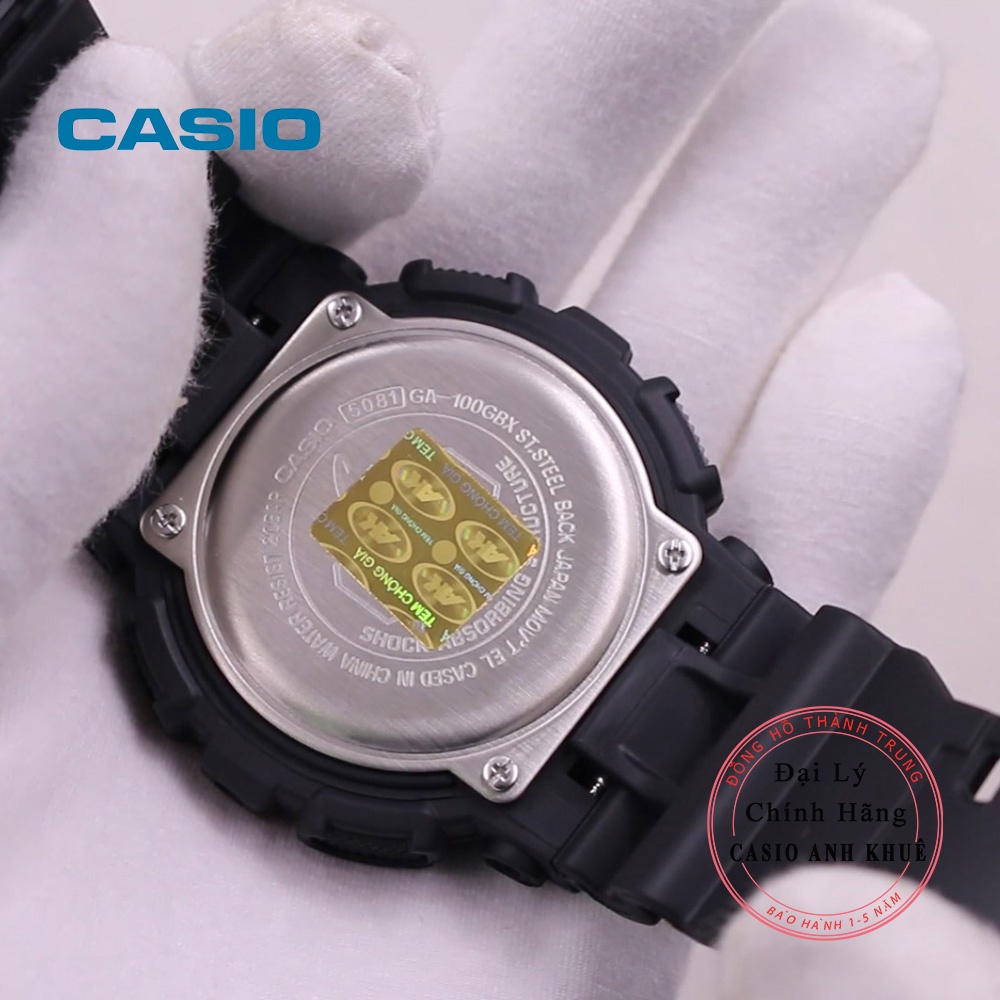 Đồng Hồ Nam Casio G-Shock Nam GA-100GBX-1A9DR