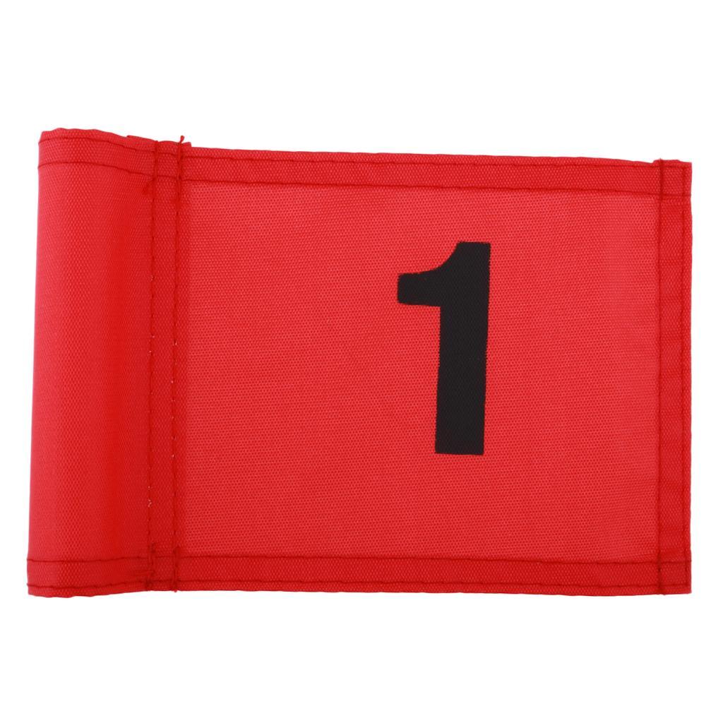 2 Pieces Golf Putting  Practice Outdoor Indoor Red