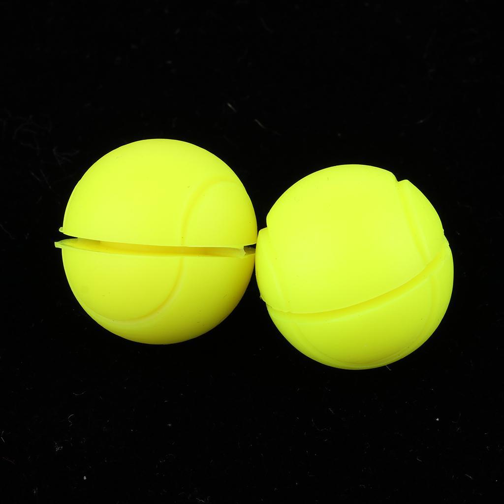 Silicone Tennis Racket Vibration Damper Racquet Shock Absorber Yellow