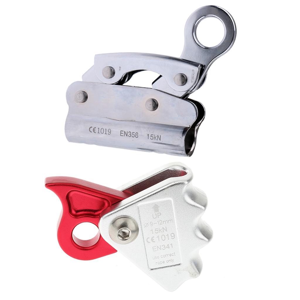 ROCK CLIMBING TREE CARVING GRAB  SAFETY GEAR EQUIP For 13MM ROPE