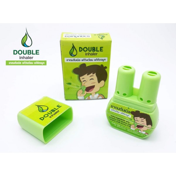 Ống hít thông mũi 2 đầu Thai Herb Double Inhaler Thái Lan