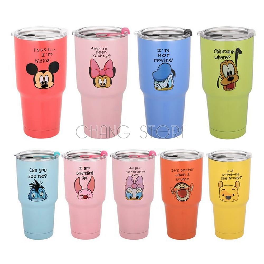 Cốc Giữ Nhiệt Thái Lan 900ml Chống Trào Tiện Lợi + Tặng Kèm Full Bộ Phụ Kiện Ống Hút Tái Sử Dụng Và Túi Đựng