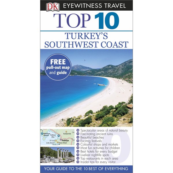 [Hàng thanh lý miễn đổi trả] DK Eyewitness Top 10 Turkey’s Southwest Coast