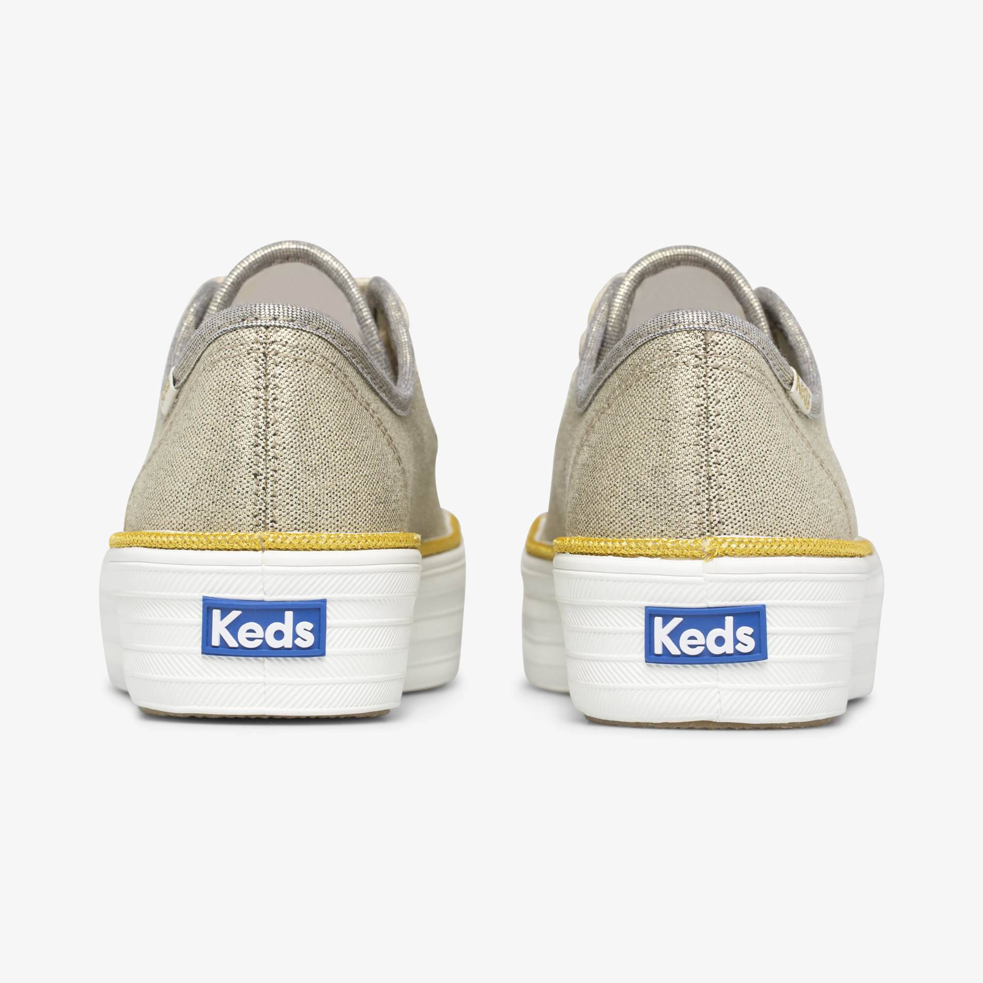 Giày Keds Nữ- Triple Kick Metallic Gold Canvas- KD065993