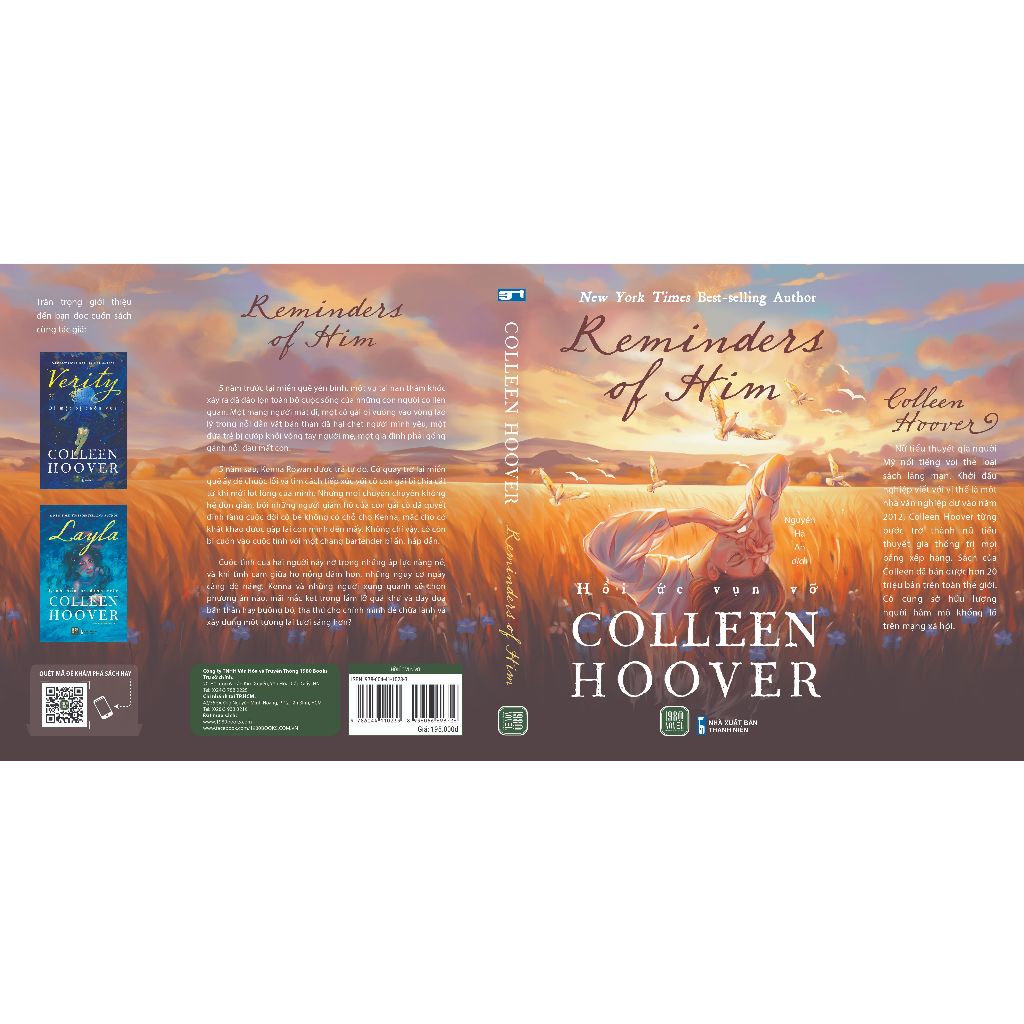 Sách - Hồi Ức Vụn Vỡ (Reminders Of Him) - Colleen Hoover