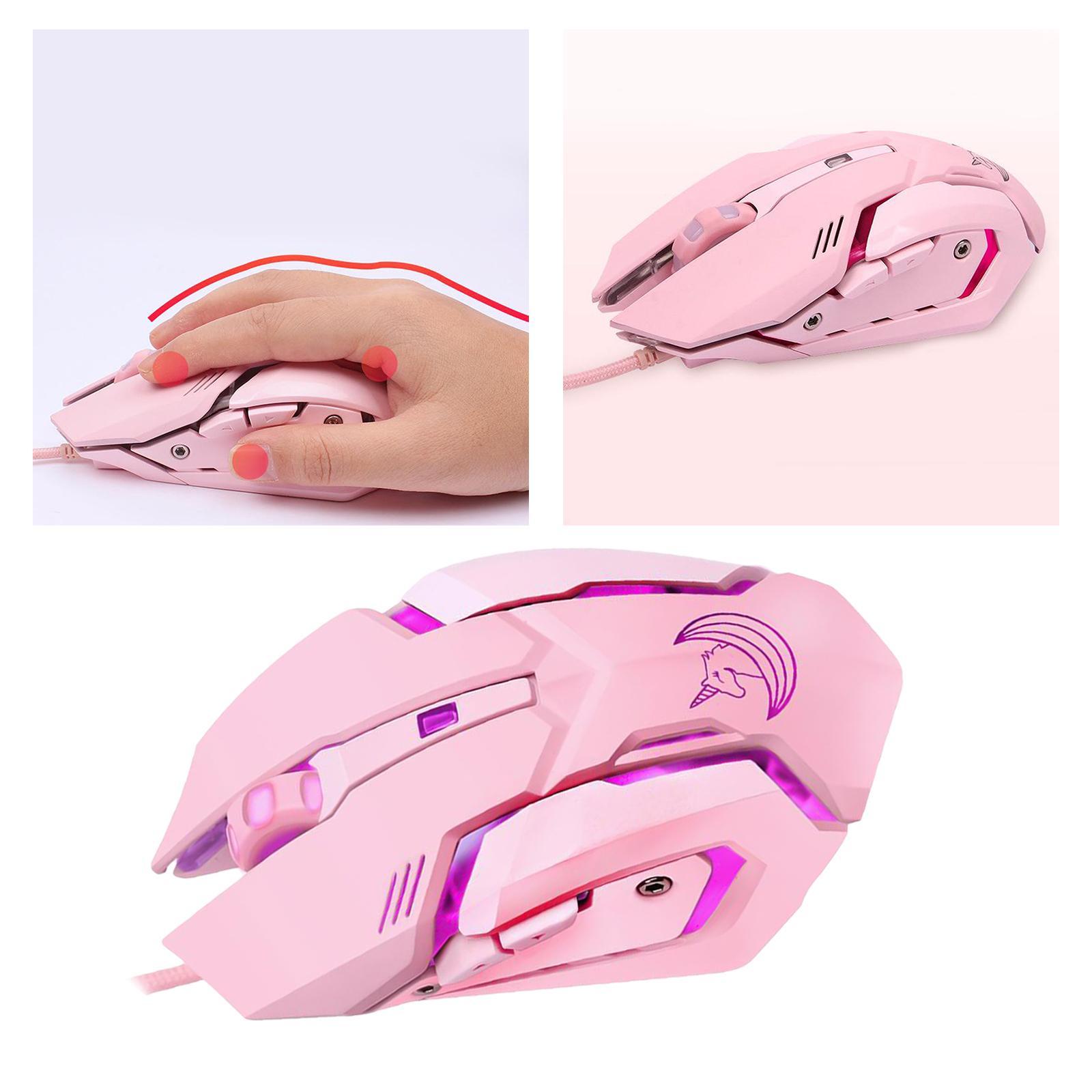 Colorful LED Optical USB Gaming Mouse Game Mice For Laptop PC Gamer