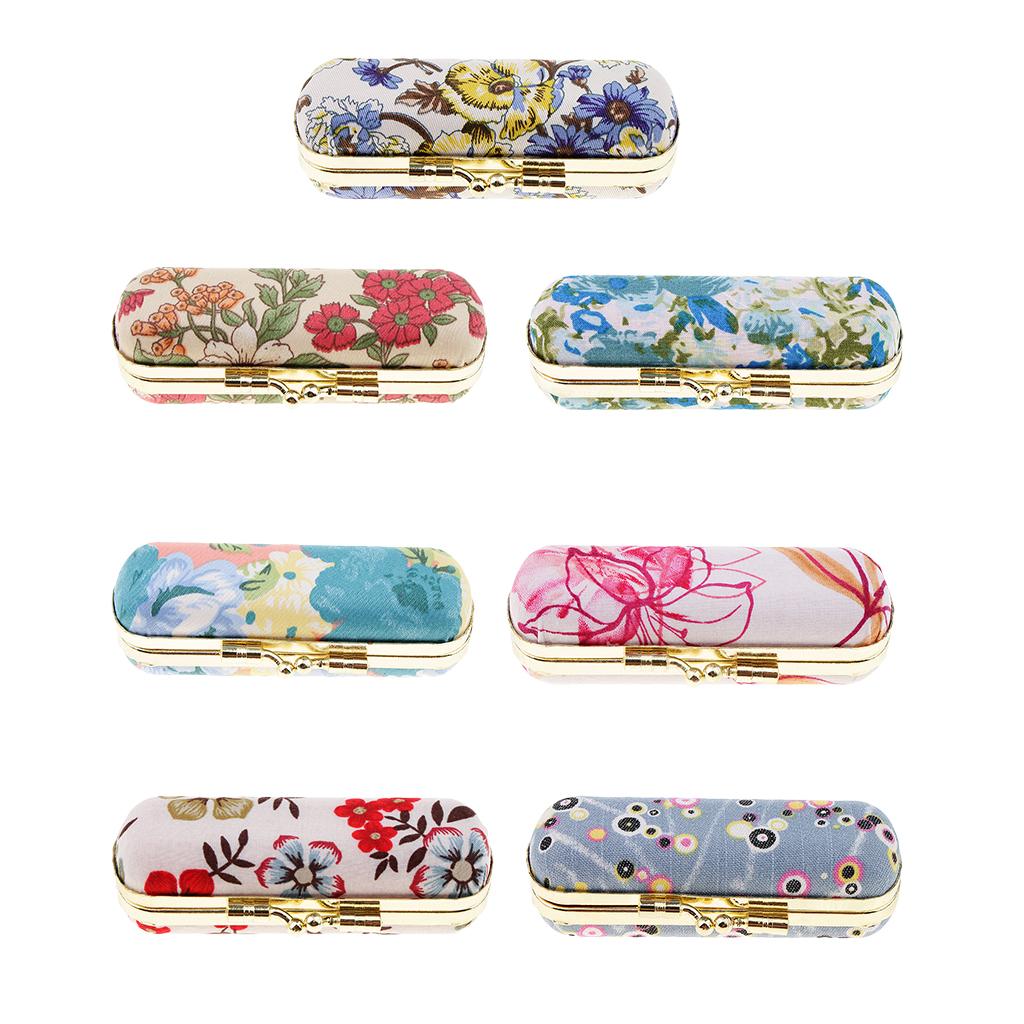 Beauty Design Lipstick Lip Gloss Case Storage Box Balm Holder With Mirror