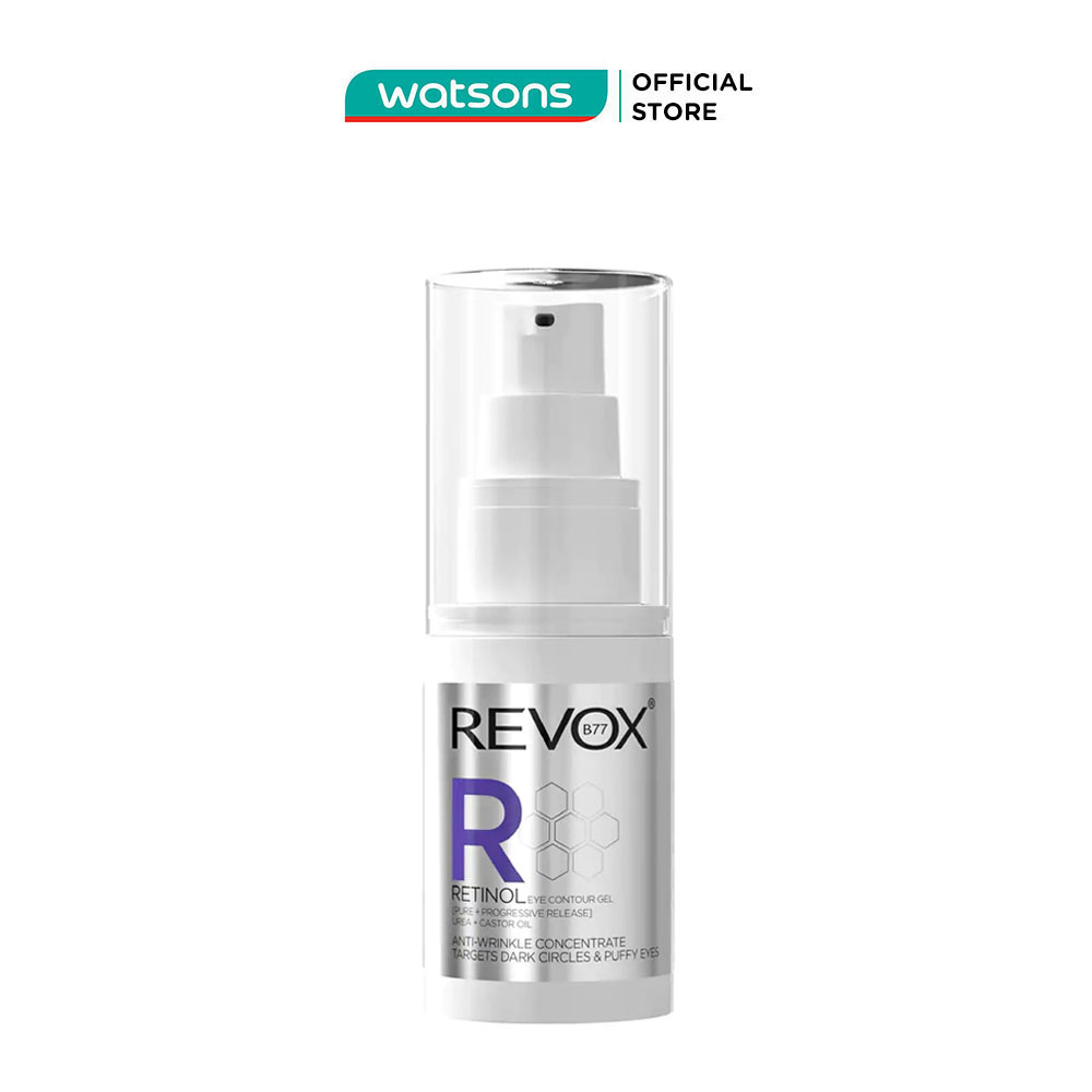 Gel Dưỡng Revox B77 Ngăn Ngừa Lão Hóa Cho Vùng Da Mắt Chứa Retinol 30ml