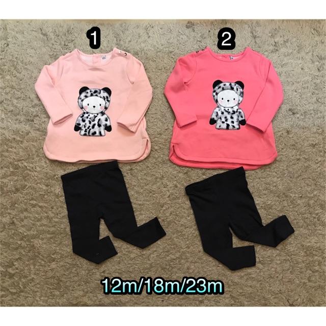 Bộ nỉ Ma Boutique Plus bé gái