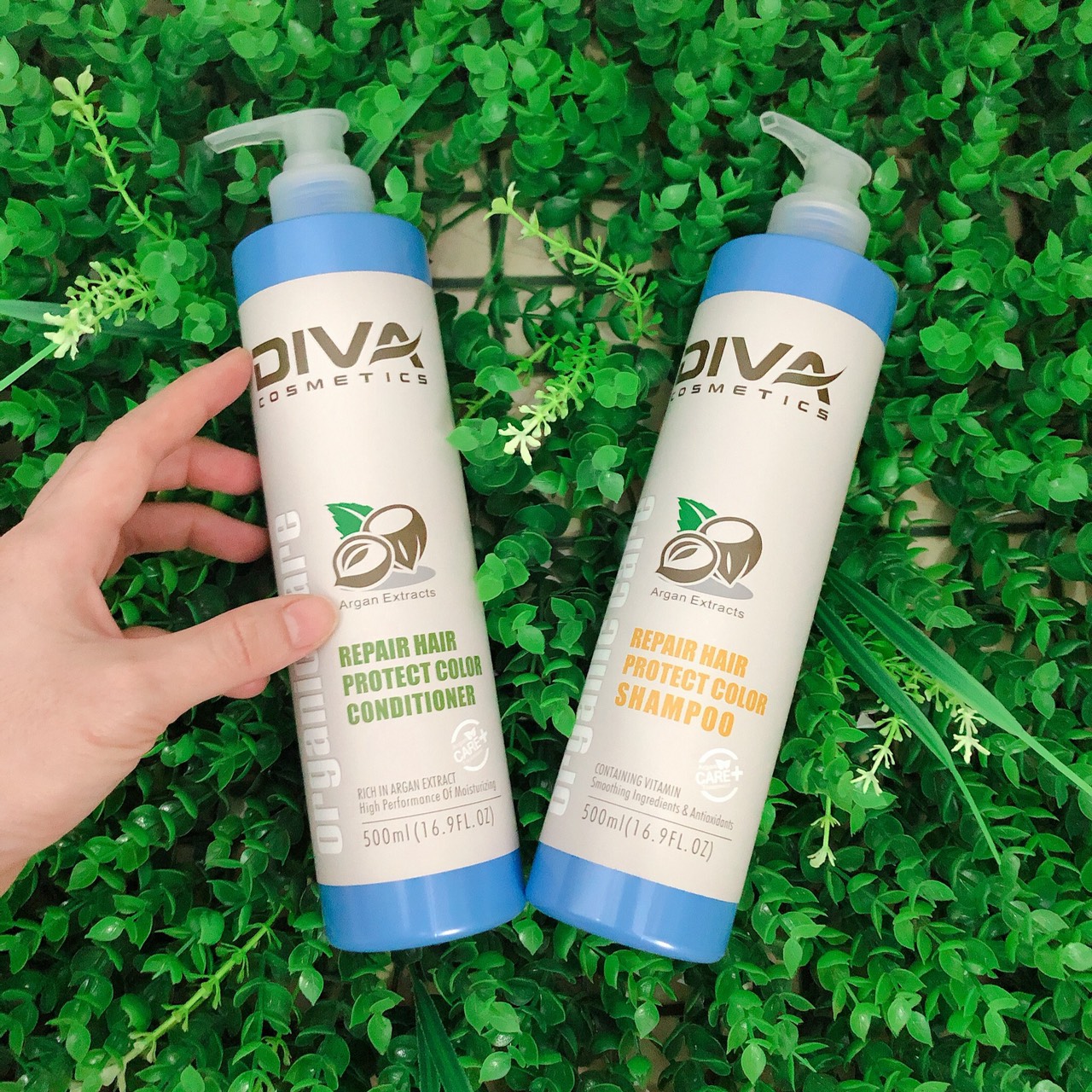 Bộ GỘI - XẢ phục hồi và giữ màu Diva