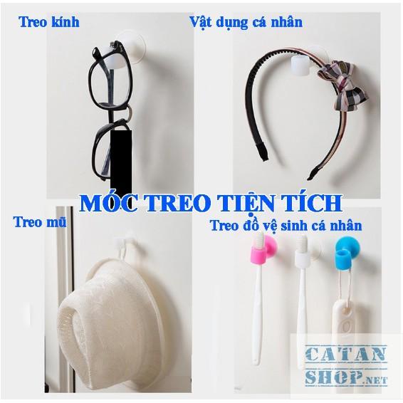 Nút chặn cửa silicon hít chân không mới chống ồn tiện dụng, nút chống va chạm gắn tay nắm đa chức năng mới GD485