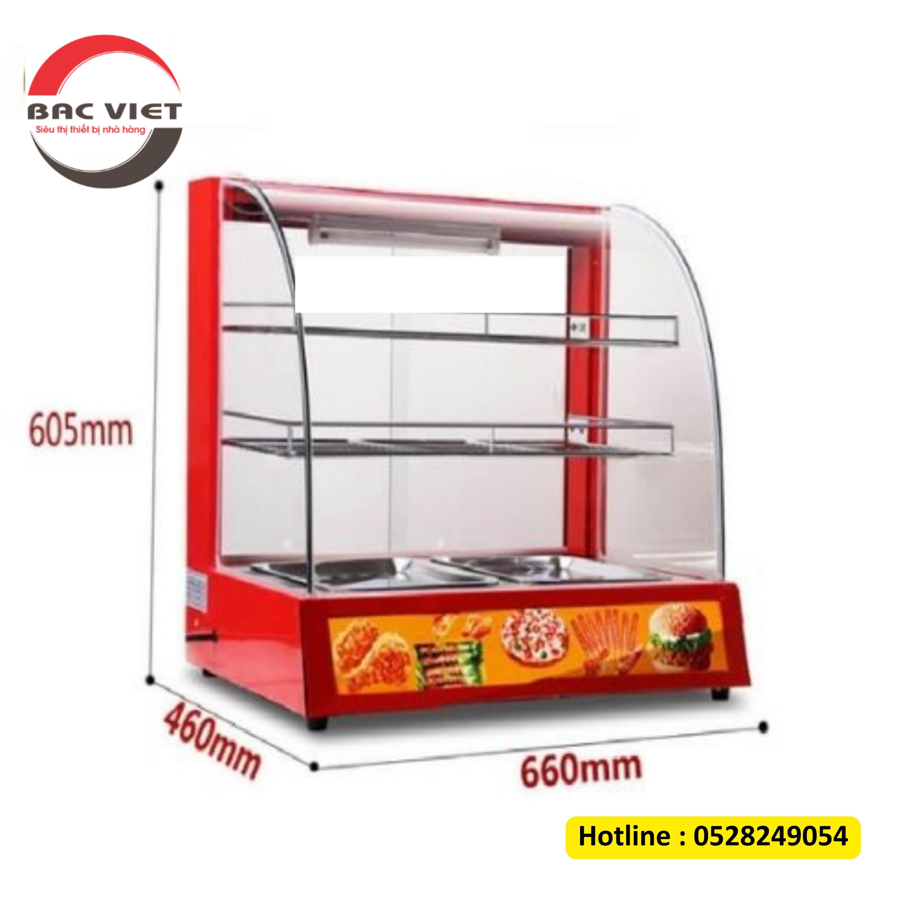 TỦ TRƯNG BÀY GIỮ NÓNG THỰC PHẨM HÂM NÓNG BẢO QUẢN THỰC PHẨM