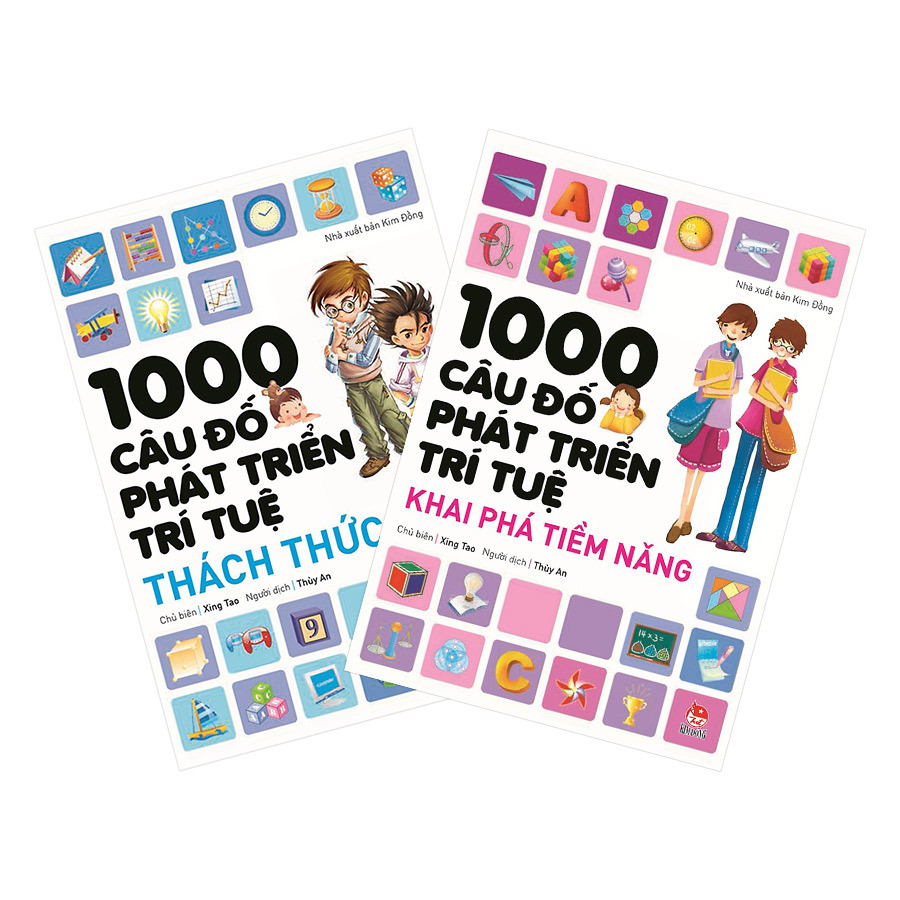Combo 1000 Câu Đố Phát Triển Trí Tuệ