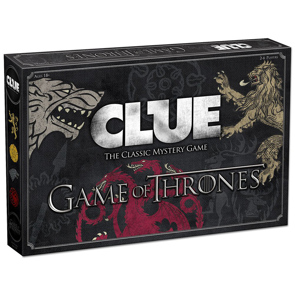 Bộ Board Game Giải Trí Game of Throne Cluedo Trò Chơi Phá Án Hiện Đại