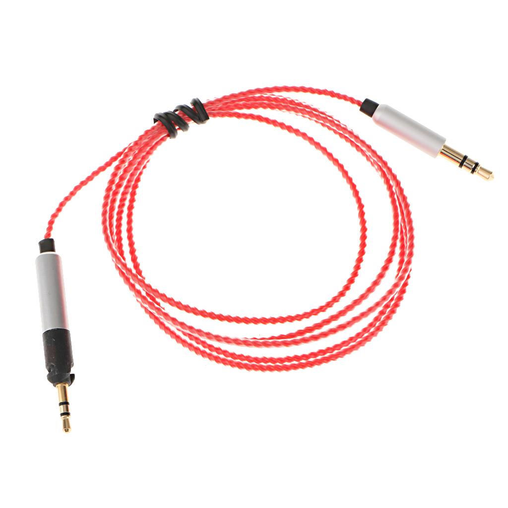Upgrade Extension Cable Lead for Sennheiser HD598, HD558, HD518 Headphones Tangle-Free Premium Headphone Replacement Audio Cord  1.2m