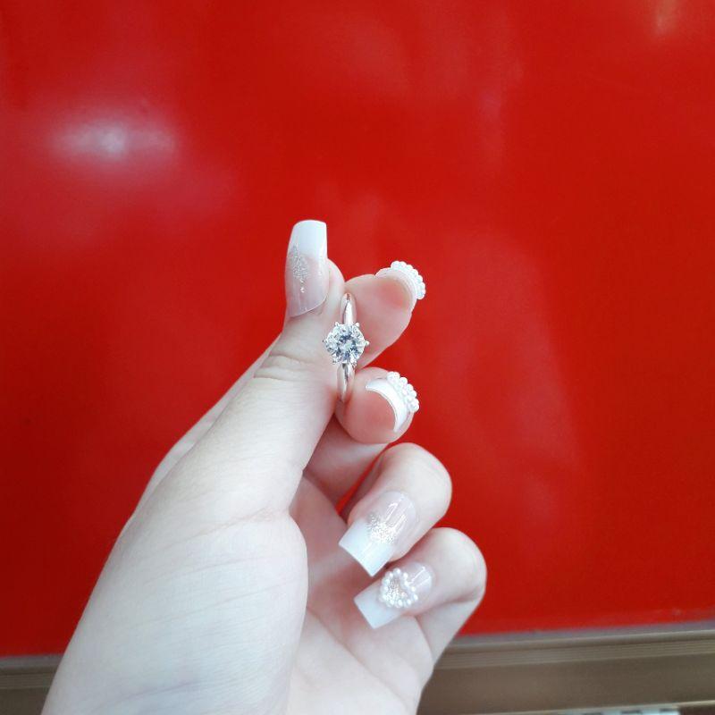 Nhẫn bạc đính đá cao cấp YN JEWELRY