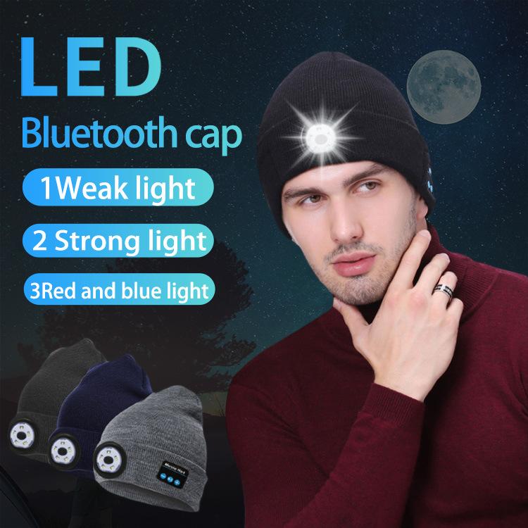 Mũ Bluetooth Beanie có tai nghe, Mũ dệt kim âm nhạc nâng cấp