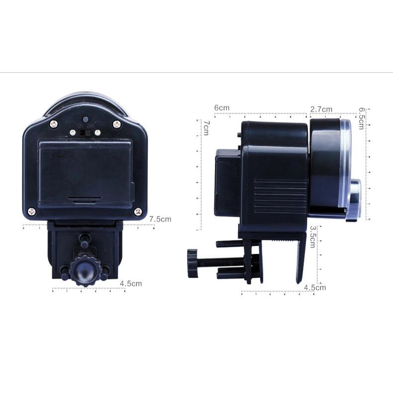 Máy Cho Cá Ăn Tự Động 2 Chế Độ, Cài Auto 12h hoặc 24H