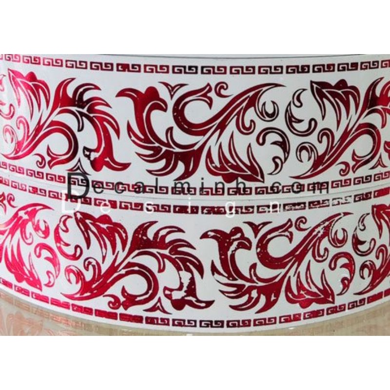 Combo Cuộn 5 Mét decal Viền Dán Hoạ Tiết 5cmx5m