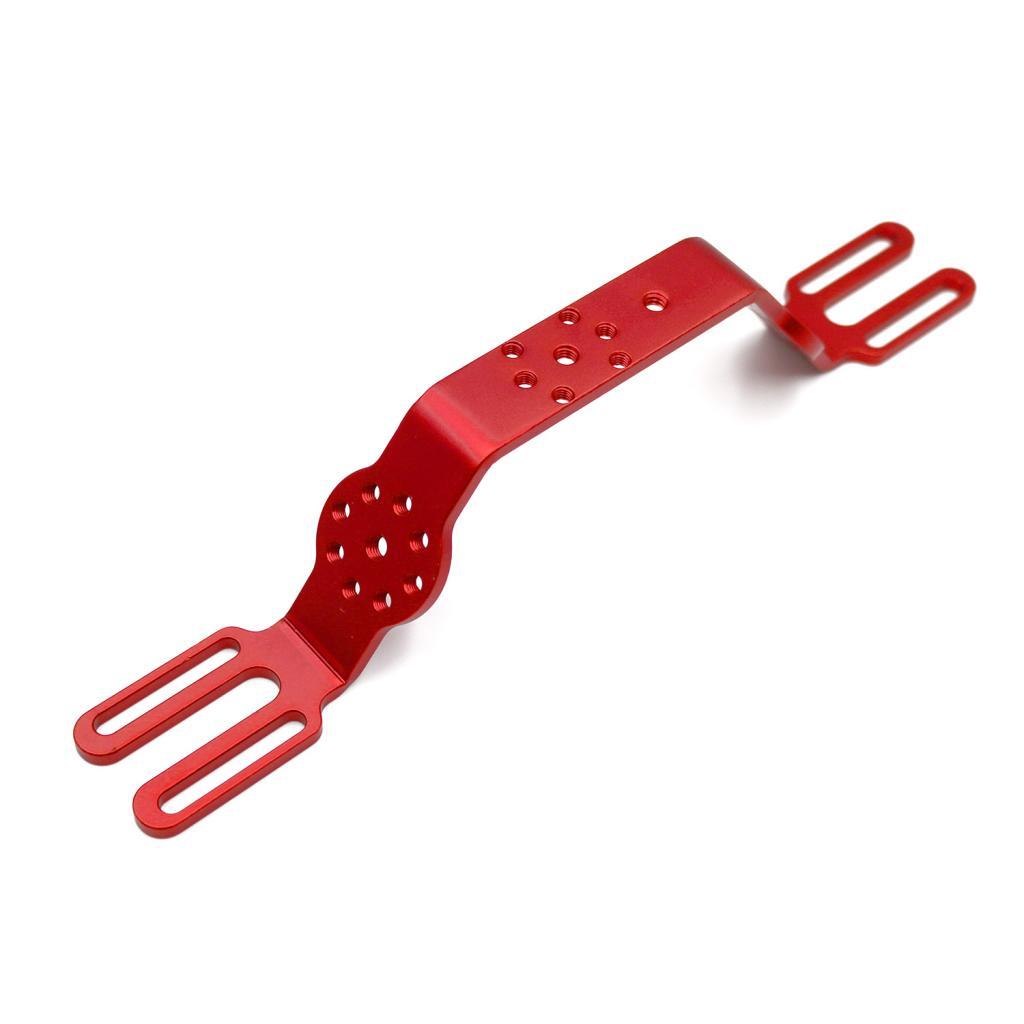 Aluminum Alloy CNC DSLR Camera Handle Grip Stabilizer Hand Grip Mount - Red