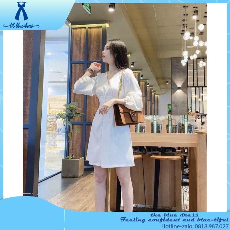 QUẢNG CHÂU CAO CẤP Đầm Dự Tiệc Trắng Cổ Tim Tay Phồng lady bigsize công chúa tiệc cưới giá rẻ đẹp size lớ