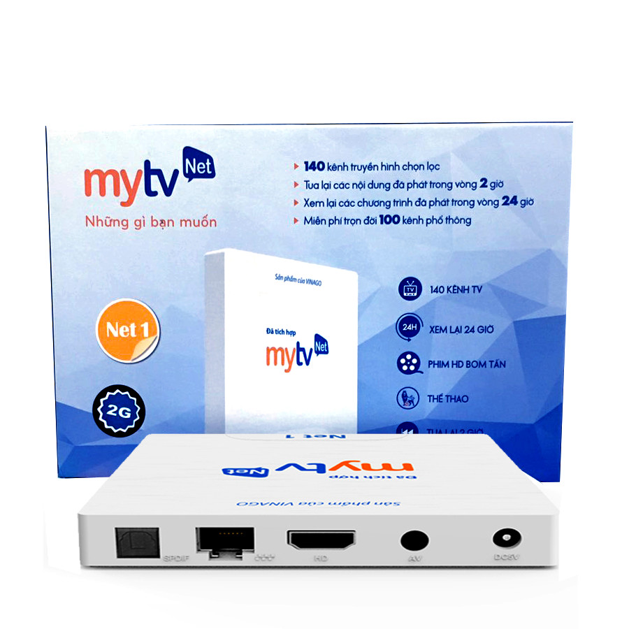 Kết quả hình ảnh cho Tivibox Mytv - Net 1 - RAM 2G