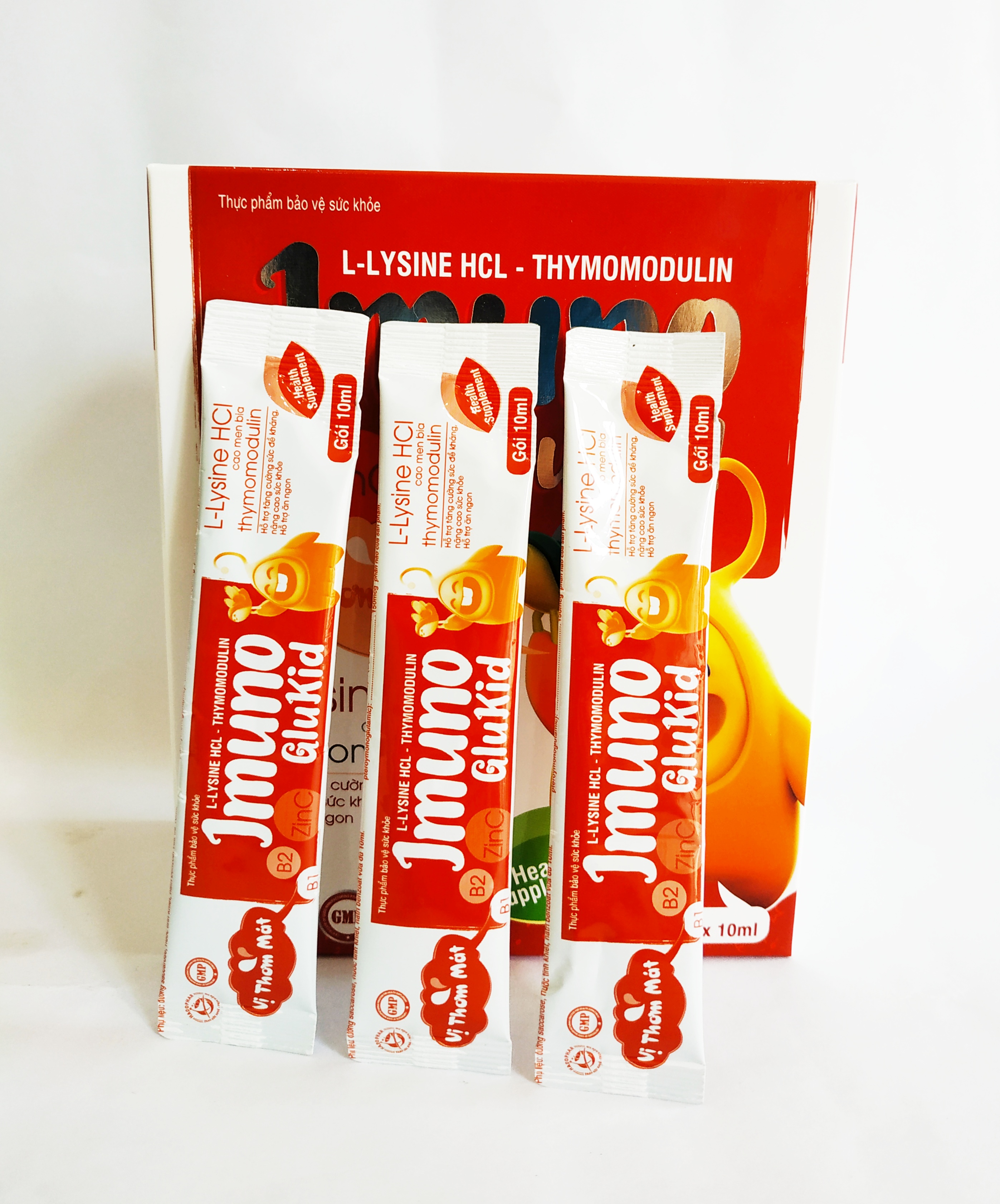 Thạch Ăn Ngon Ngủ Tốt Jmuno Glukid– Giúp Trẻ Hết Biếng Ăn Kém Hấp Thu – Hỗ Trợ Tăng Cường Sức Đề Kháng – Nâng Cao Sức Khỏe – Giúp Ăn Ngon Ngủ Ngon - Vị Thơm Mát Dễ Sử Dụng – Hộp 20 Gói