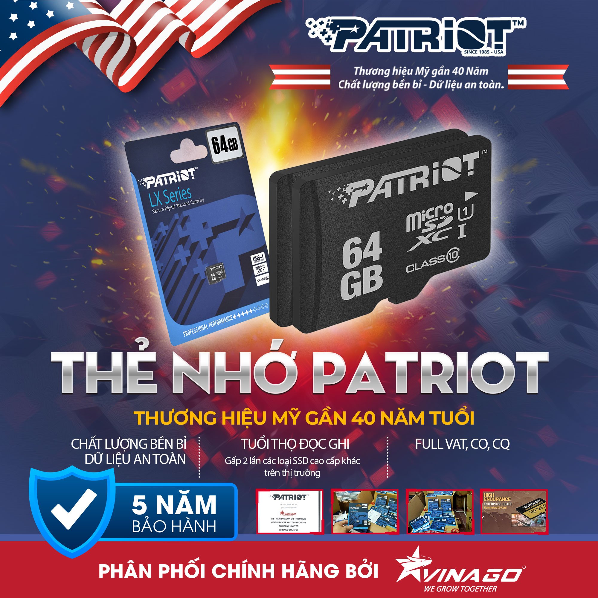 Hình ảnh Thẻ nhớ SSD Patriot P210 128GB 2.5 inch SATA iii P210S128G25 hàng chính hãng