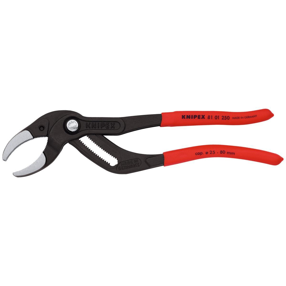 Kềm Kẹp Ống Hàm Răng Cưa Knipex Dài 250 Mm 81 01 250 - Hàng Chính Hãng 100% từ Đức