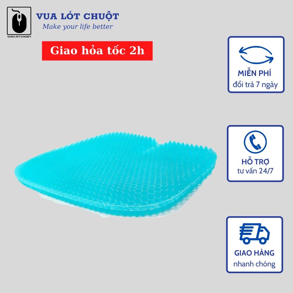 Đệm ngồi 3D Silicon cao cấp thoáng khí chống đau mỏi