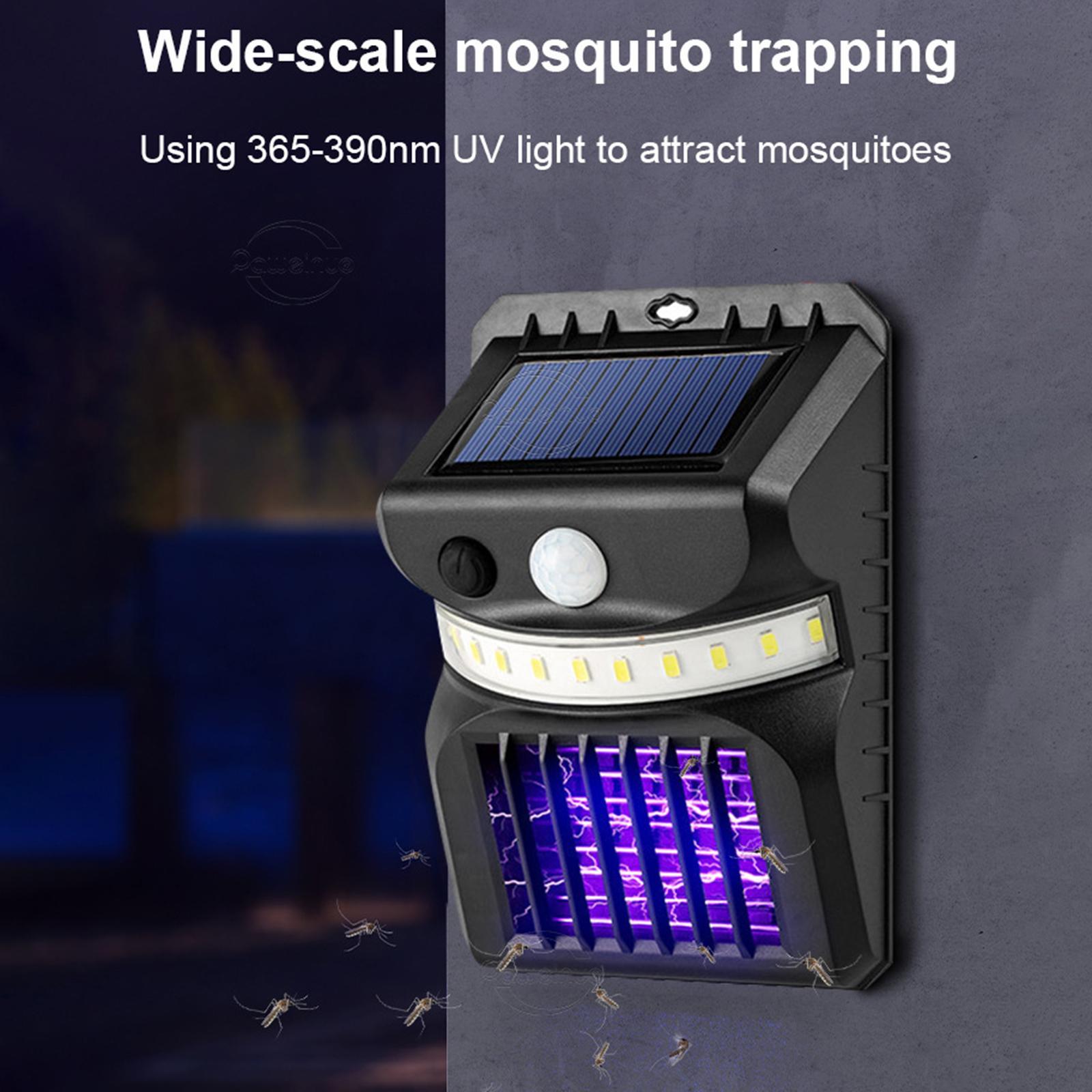 Solar   Lamp  Attracting Bug