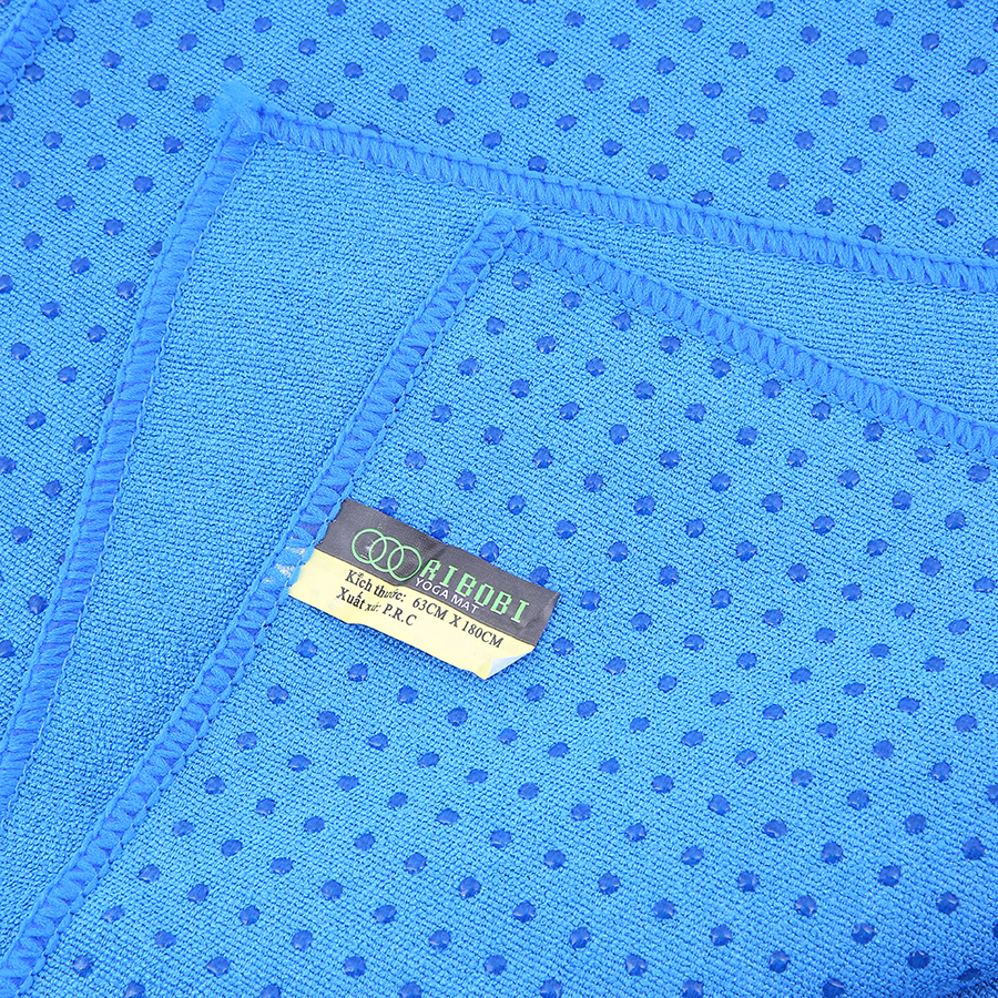Khăn trải thảm yoga cotton hạt cao su non Senior
