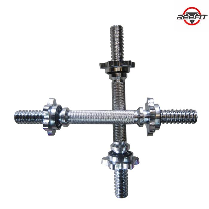Bộ 2 đòn tập tạ ngắn 35cm Reefit phi 25