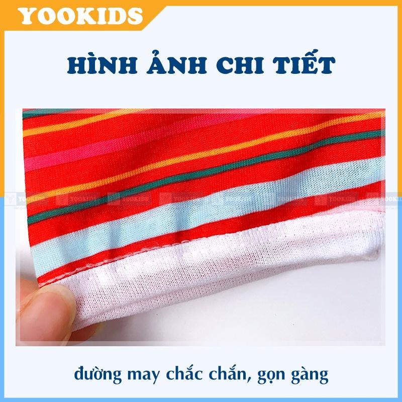 Quần chục dài cho bé YOOKIDS, Quần dài cho bé trai bé gái chất cotton nỉ bông mềm mại size 3, 6, 9 ,12, 18