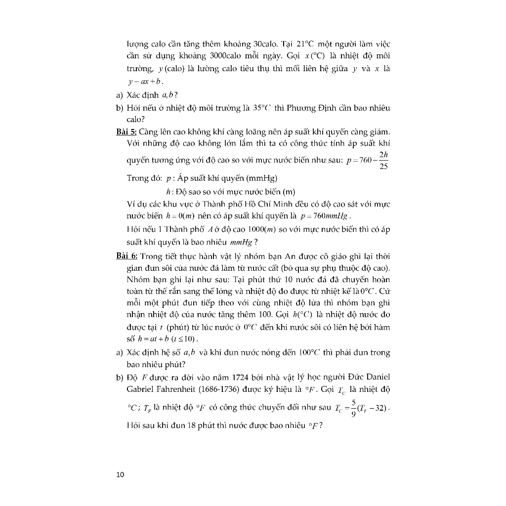 Sách - Phương Pháp Giải Các Dạng Toán Thực Tế Trong Kỳ Thi Tuyển Sinh 9 Vào 10