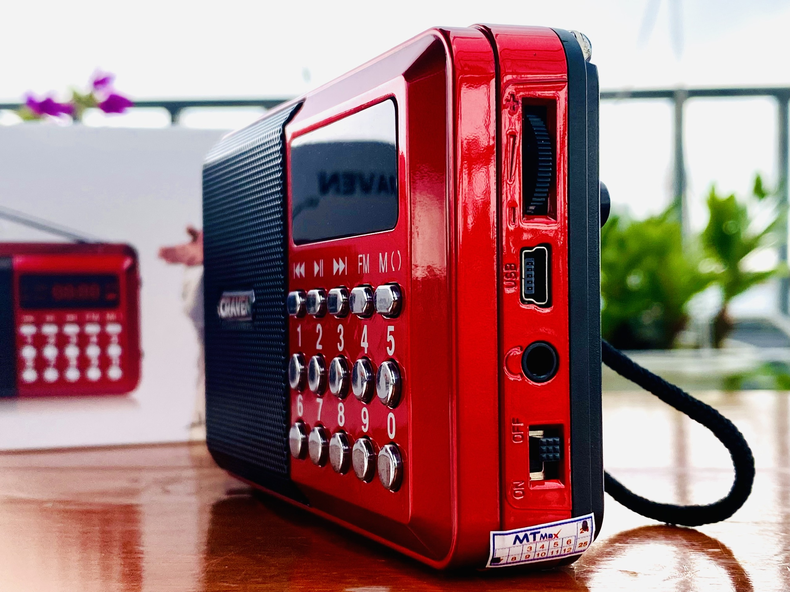 Đài Radion FM Craven CR26 Nghe Nhạc MP3, Nghe Đài, Tích Hợp Đèn Led ,HÀNG CHÍNH HÃNG