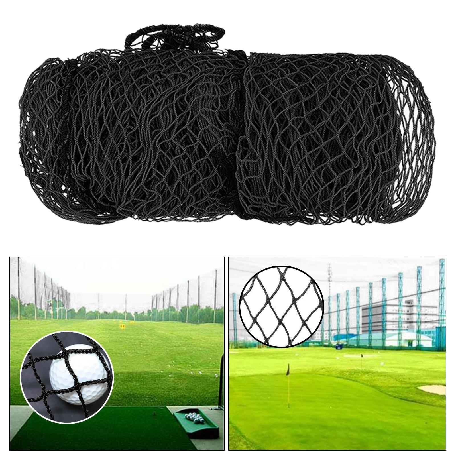 Golf Ball Barrier Net, Golf Training Net, Protective Net Knotless Fence Hitting Netting Golf Containment Net for Outdoor