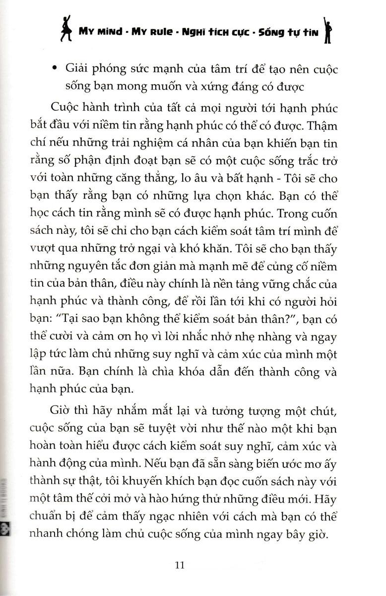 My Mind - My Rule - Nghĩ Tích Cực - Sống Tự Tin